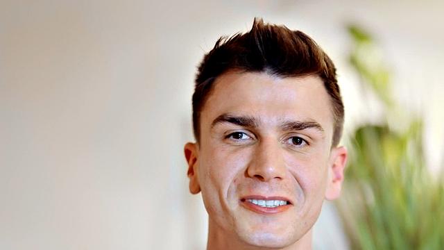 Solo athletic jock wanking dick