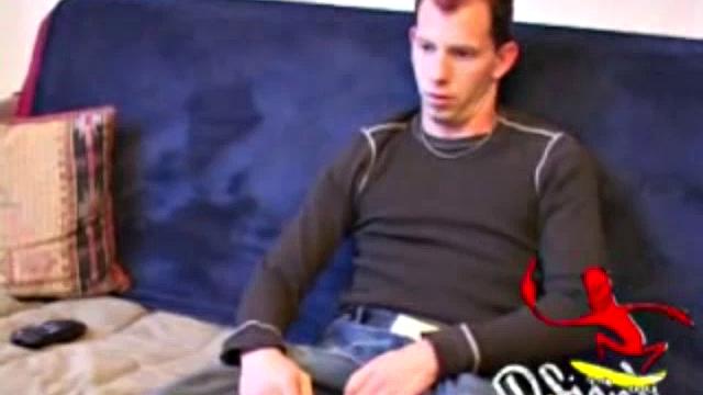 As a porn video plays, Raven strips naked and frees his vein popping. He strokes it with both hands and in no time explodes an amazing cum load on his chest.