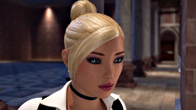 Futa3dX - Big Dicked Futa Babes Fucking Hard In Museum