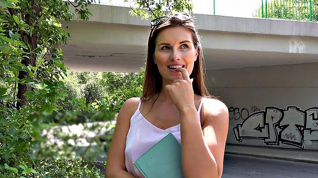 Cheating girlfriend gets hot facial