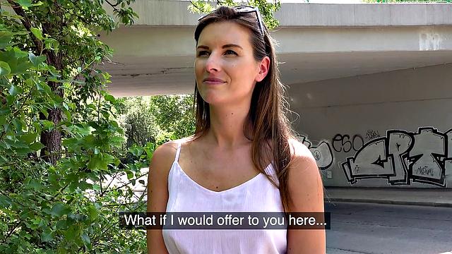 Cheating girlfriend gets hot facial