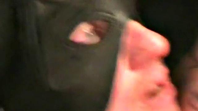 Assfucked stud in group sex in missionary