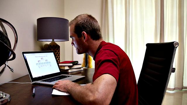 Athletic top barebacks stepbro after licking