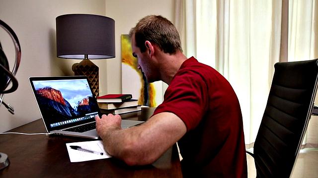 Athletic top barebacks stepbro after licking