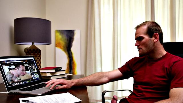 Athletic top barebacks stepbro after licking