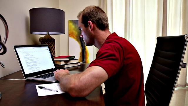 Athletic top barebacks stepbro after licking