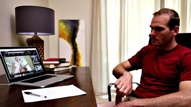 Athletic top barebacks stepbro after licking