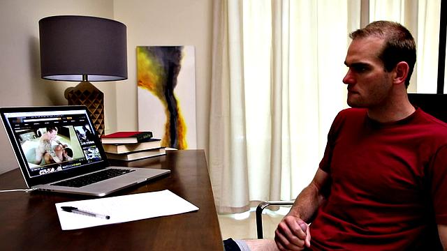 Athletic top barebacks stepbro after licking