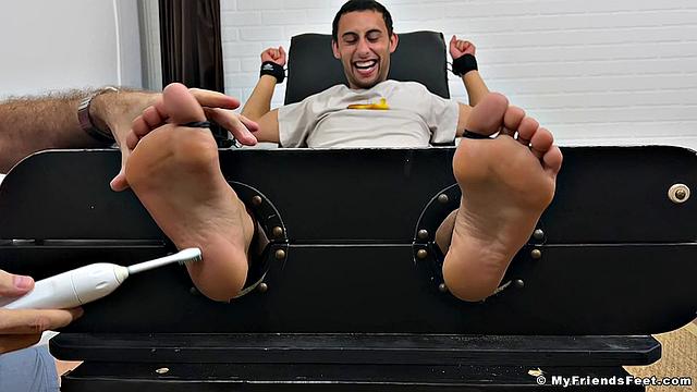 Super-Ticklish Luca Enjoys Getting Tickled - Luca