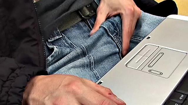 Horny Latin boys Deivis and Gustavo hook up on-line and once they re in the same room it's not long until they are stripping each other naked and going for the cock.