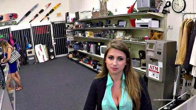Pawnshop bae fucked in secretary room by boss