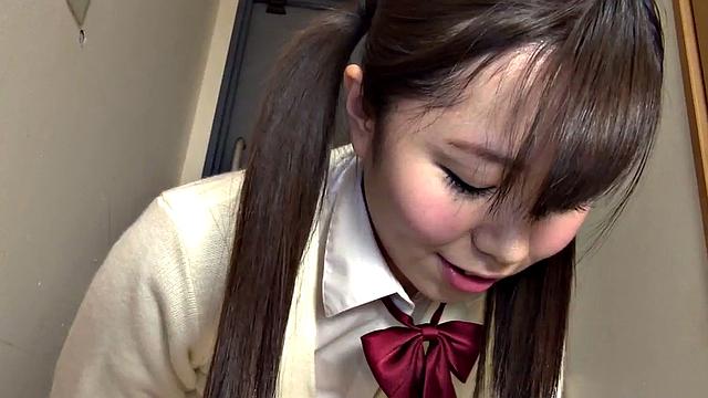 Asian college slut banged in missionary in pussy