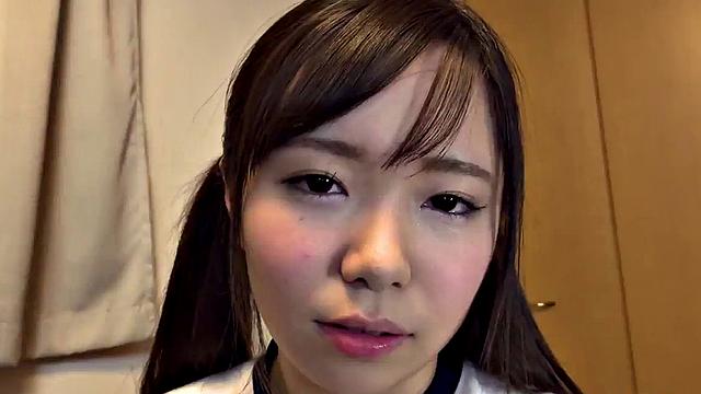 Asian college slut banged in missionary in pussy