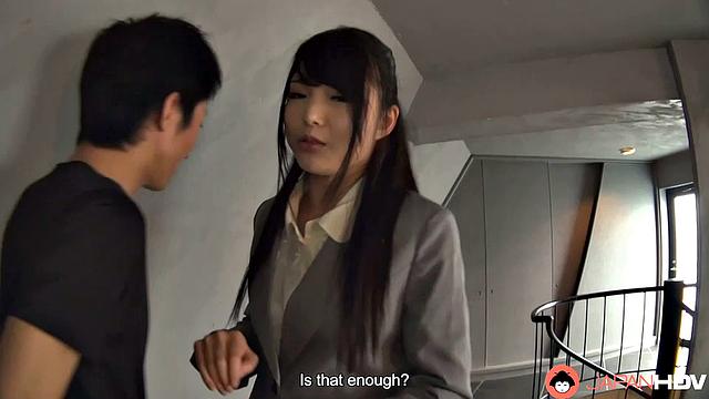 Megumi Shino caught stealing from office and now pays