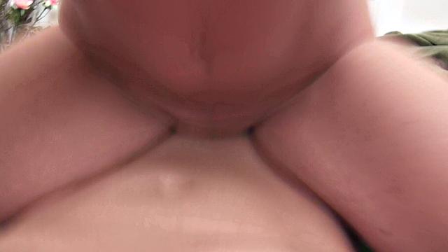 Smokin' French Blonde Flashes Tit