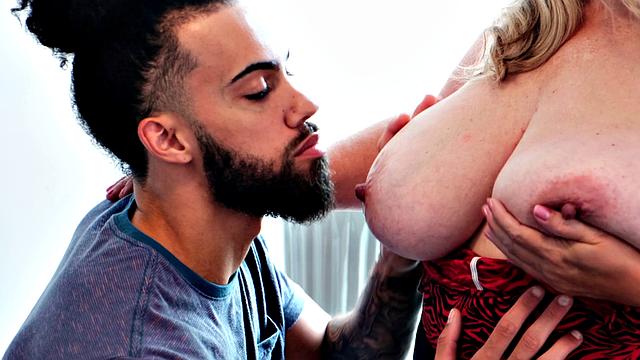 CJ Woods Wants a Big Dick Between Country Gal Tits