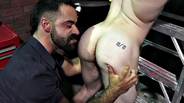 Riding The Mechanic's Dick - Nick Milani & Teddy Torres