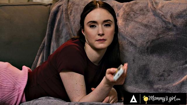 MOMMY'S GIRL - Strict Nanny Ryan Keely DISCIPLINES Spoiled Hazel Moore With Rough ANAL STRAP-ON