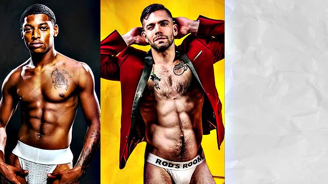 Tatted Hunk Justine Matthews Down Jock Elliot Finn - ASGmax