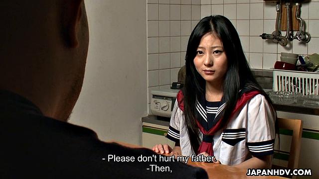 Teen Sayaka gets drilled rough