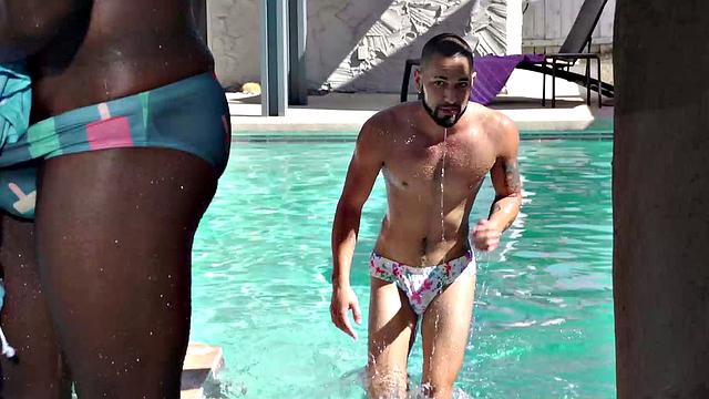 FalconStudios - Hot Hunk Barebacks Jock With His HUGE COCK