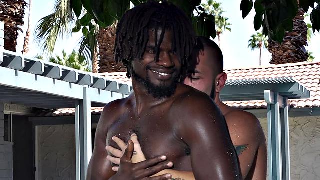 FalconStudios - Hot Hunk Barebacks Jock With His HUGE COCK