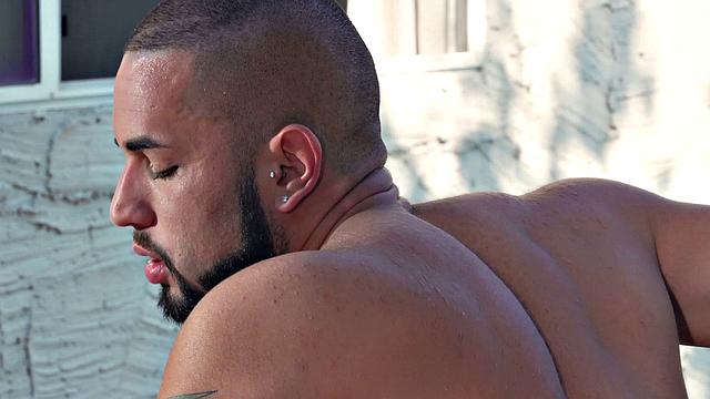 FalconStudios - Hot Hunk Barebacks Jock With His HUGE COCK