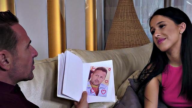 Seniors feed cum to sweet babe