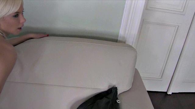 Blonde Teen Gets Drenched in Semen