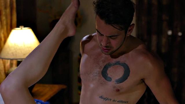 Stepdaughter sucks dick in 69 position before pussy fucking