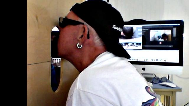 Blowing Cock at the Gloryhole