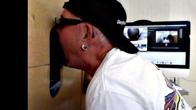 Blowing Cock at the Gloryhole