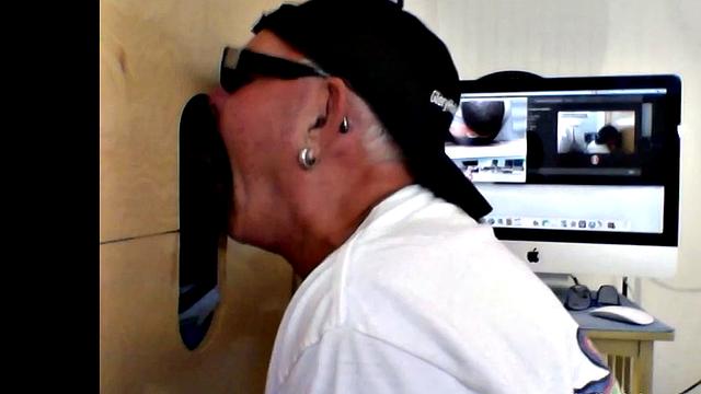 Blowing Cock at the Gloryhole