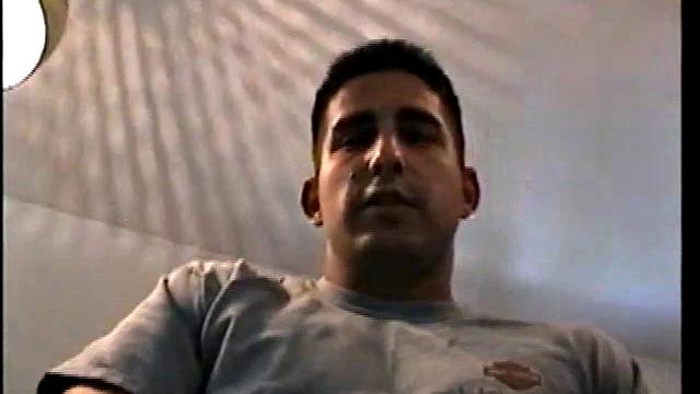 Straight Zack Stroking Cock