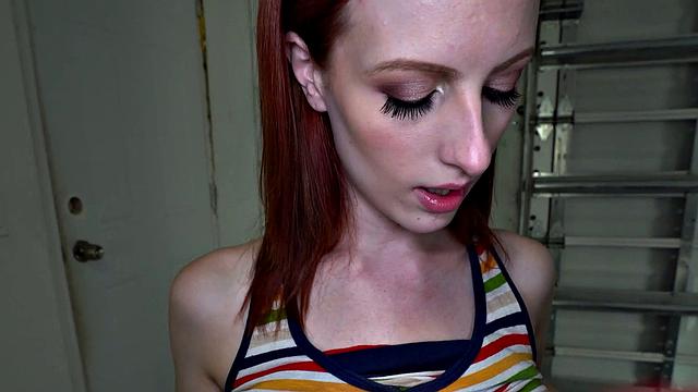 FilthyPOV - Redhead Stepsis Wanted Experience So I Let Her SUCK MY COCK