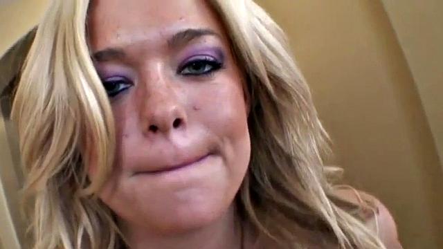 Busty cock tease Christa Moore toys pussy