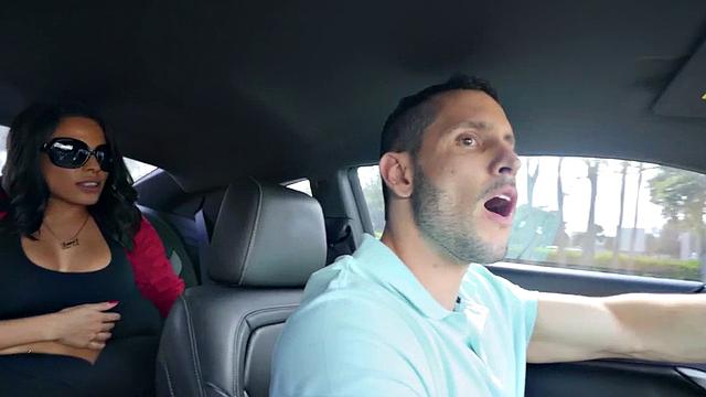 Big-titted Latina smashed outdoors in doggystyle