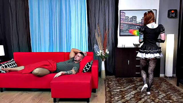 Vipissy - The Maid Gets Wet - Drinking