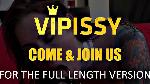 Vipissy - The Maid Gets Wet - Drinking