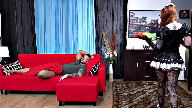 Vipissy - The Maid Gets Wet - Drinking