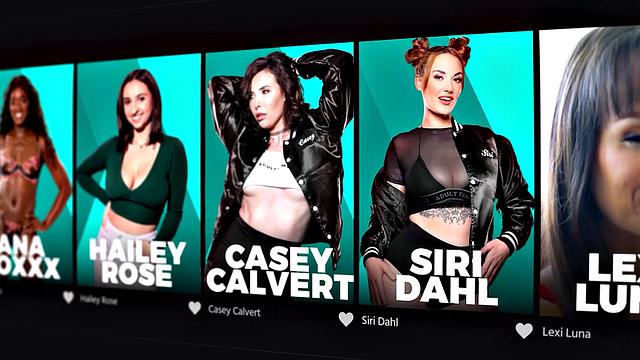 ADULT TIME - Stud Can't Handle Busty Chloe's Gaze Until She Lets Him Slide Between Her Legs