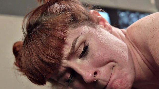 Infirmary lez whips her sub before toying her pussy