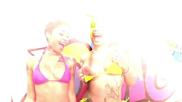 Supreme Dicksucking With Kaitlyn, And Lexi