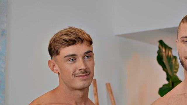 Athletic amateur passionately ramming stud in ass