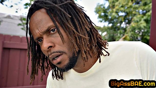 Naughty big-titted MILF doggyfucked by BBC