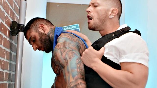 Dirty gay enjoys sucking stud before jerking off hard