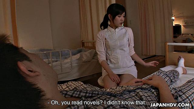 Naughty nurse had a good night shift last