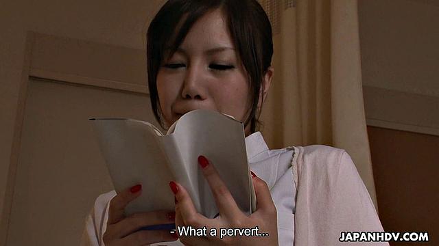 Naughty nurse had a good night shift last