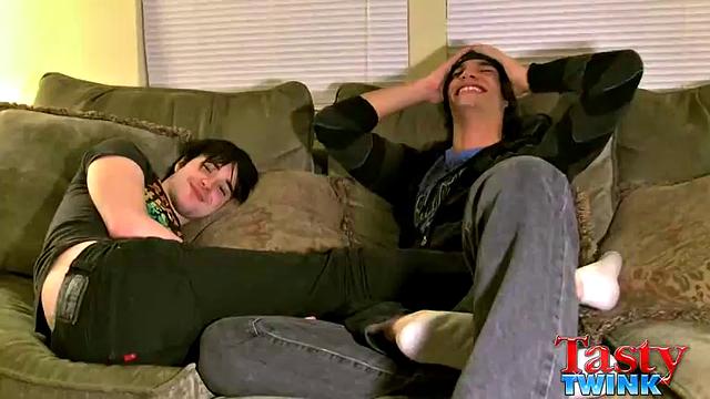 Tristan & Aron Tickling and Kissing Boys