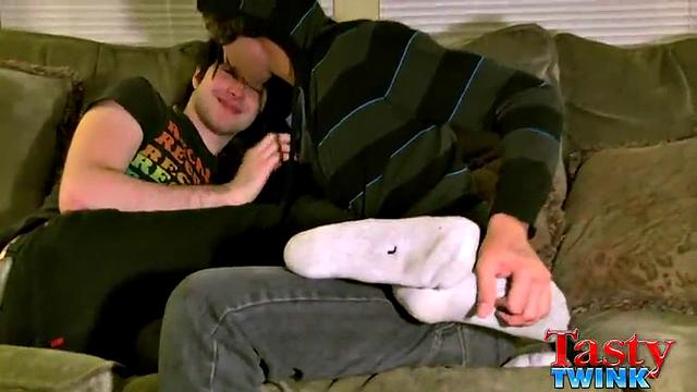 Tristan & Aron Tickling and Kissing Boys
